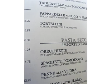 Quartino Ristorante menu photo