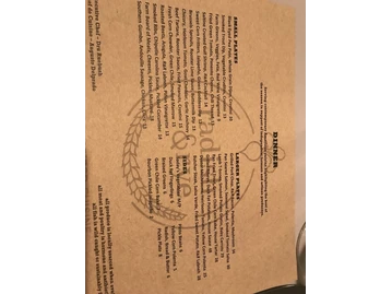 Radish & Rye menu photo