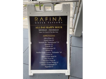 Rafina Greek Taverna menu photo