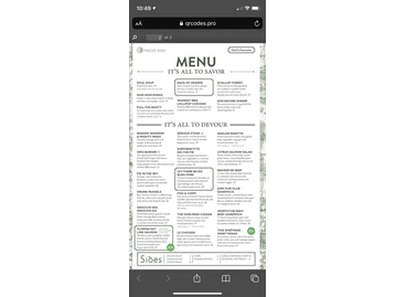Raglan Road Irish Pub menu photo