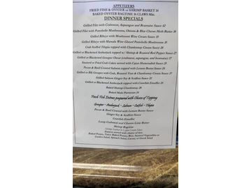 Ragtime Cafe menu photo