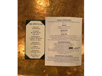 Ragtime Cafe menu photo
