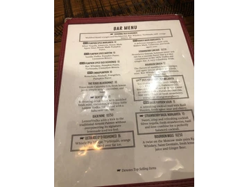 Ramble Creek Grill menu photo