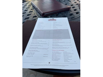 Ranch Steakhouse menu photo