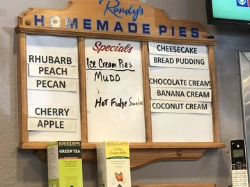 Randy's Restaurant & Ice Cream menu photo