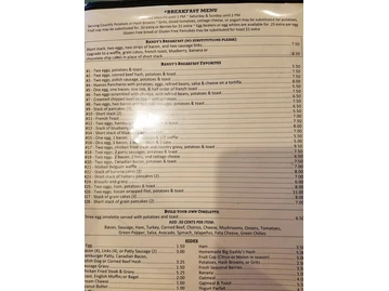 Randy's Restaurant & Ice Cream menu photo