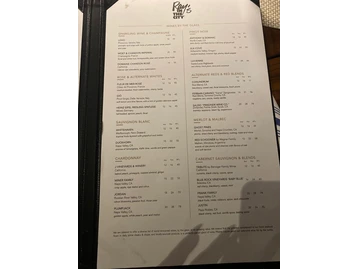 Ray's In the City menu photo