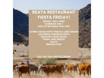 Reata Restaurant menu photo