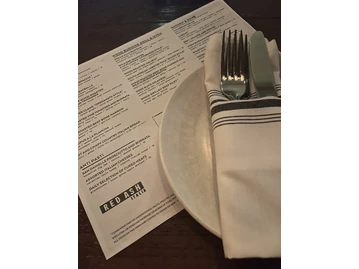 Red Ash menu photo