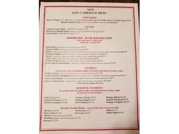 Red Devil Italian Restaurant & Pizzeria menu photo