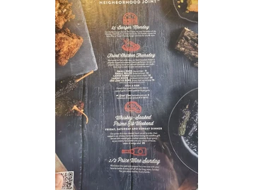 Red Door Woodfired Grill menu photo