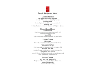 Red Fish Restaurant menu photo
