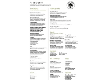 Red Oak Cafe - League City menu photo