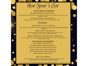 Red Rocks Cafe: Birkdale Village menu photo