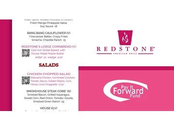 Redstone American Grill Eden Prairie menu photo