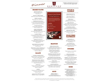 Redstone American Grill Eden Prairie menu photo