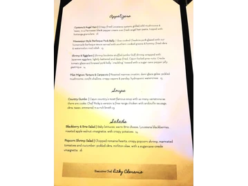 Restaurant Rebirth menu photo