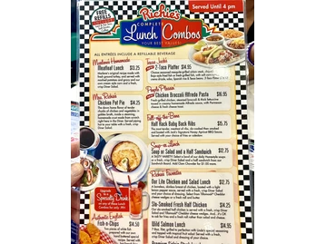 Richie's Real American Diner menu photo