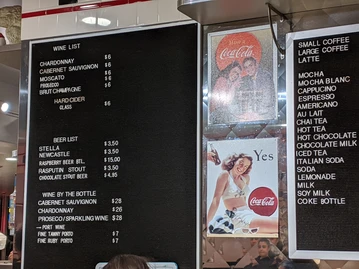 Rick's Dessert Diner menu photo