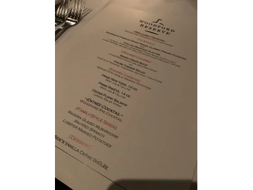 RingSide Steakhouse menu photo