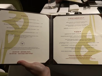 Rioja menu photo