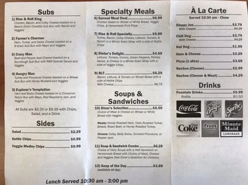 Rise'n Roll Bakery menu photo