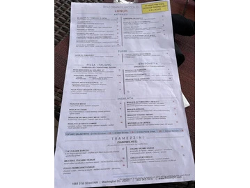 Ristorante Piccolo menu photo