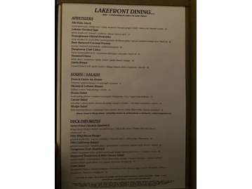 Riva Grill On the Lake menu photo