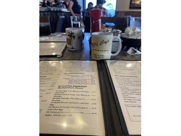 RJ's Cafe menu photo