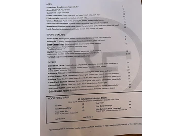 Roaring Fork menu photo