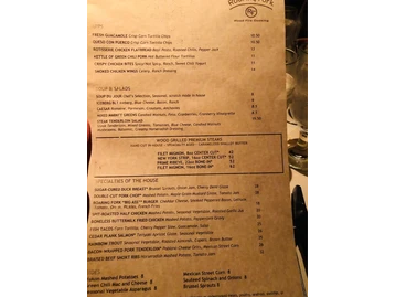 Roaring Fork menu photo