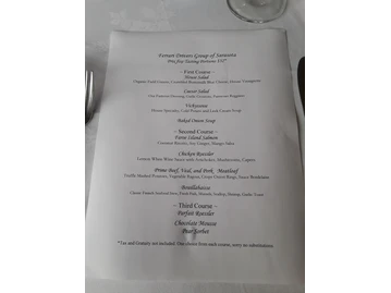 Roessler's Restaurant menu photo