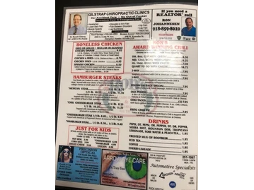 Ron's Hamburgers & Chili menu photo