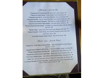 Roy's Ko Olina menu photo