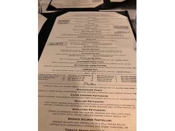 Rudy's Steakhouse menu photo