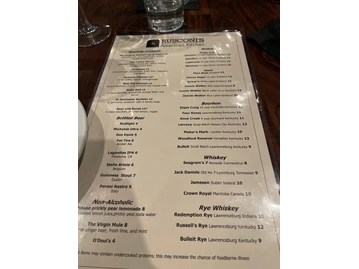 Rusconi's American Kitchen menu photo