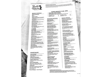 Rusty Pelican menu photo