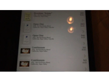 Ruth's Chris Steak House menu photo