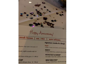 Ruth's Chris Steak House menu photo