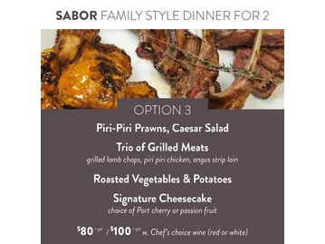Sabor Restaurant menu photo