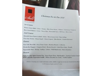 Salt menu photo