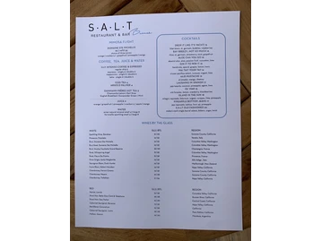 SALT Restaurant & Bar menu photo
