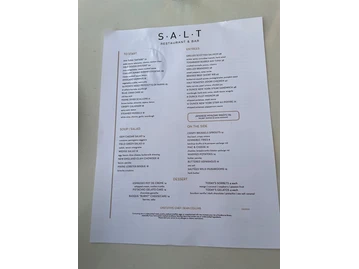 SALT Restaurant & Bar menu photo