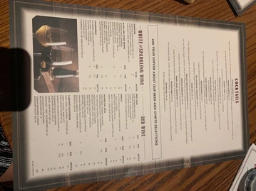 Saltgrass Steak House menu photo