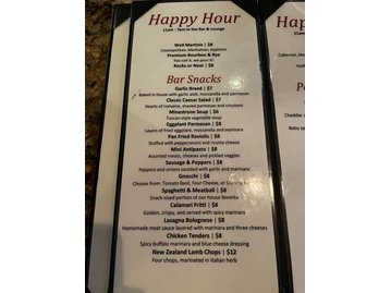 Sammy G's Tuscan Grill menu photo