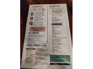 Sauced BBQ & Spirits menu photo