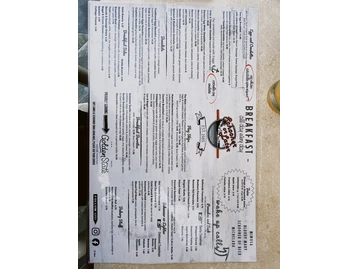 Schooner Or Later menu photo