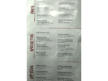 Scusa Italian Ristorante menu photo