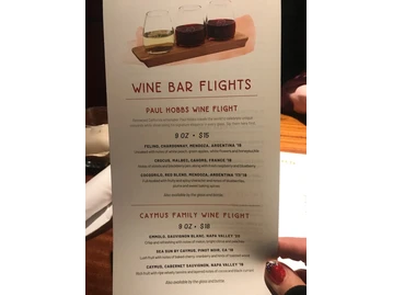 Seasons 52 menu photo