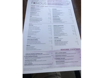 Seasons 52 menu photo